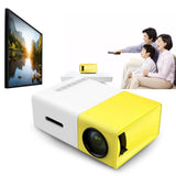 LED Portable LCD Mini Projector 400-600LM 320x240 Pixels Home Media Player HDMI