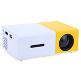 LED Portable LCD Mini Projector 400-600LM 320x240 Pixels Home Media Player HDMI