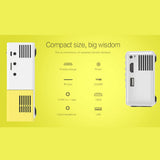 LED Portable LCD Mini Projector 400-600LM 320x240 Pixels Home Media Player HDMI