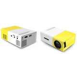 LED Portable LCD Mini Projector 400-600LM 320x240 Pixels Home Media Player HDMI