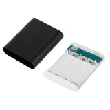 Power Bank 4*18650 Battery Box Case DIY 10400mAh Kit Universal USB External Backup Battery Battery Not Include For xiaomi Phones