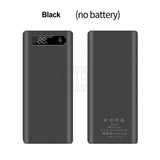 Type C USB Battery Box Charger Case For IPhone11 X Samsung S10 Plus With Retail Package 8*18650 5V Dual USB  Power Bank Shell