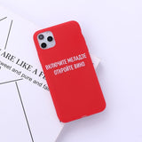 Russian Quote Slogan Phone Cover For iPhone 11 Pro Max X XS XR Max 7 8 7Plus 8Plus 6S SE Soft Silicone Candy Case Fundas