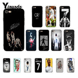 Yinuoda Ronaldo Luiz Nazario De Lima TPU black Phone Case Shell for iPhone 6S 6plus 7 7plus 8 8Plus X Xs MAX 5 5S XR