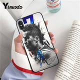 Yinuoda Ronaldo Luiz Nazario De Lima TPU black Phone Case Shell for iPhone 6S 6plus 7 7plus 8 8Plus X Xs MAX 5 5S XR