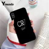 Yinuoda Ronaldo Luiz Nazario De Lima TPU black Phone Case Shell for iPhone 6S 6plus 7 7plus 8 8Plus X Xs MAX 5 5S XR