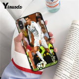 Yinuoda Ronaldo Luiz Nazario De Lima TPU black Phone Case Shell for iPhone 6S 6plus 7 7plus 8 8Plus X Xs MAX 5 5S XR