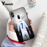Yinuoda Ronaldo Luiz Nazario De Lima TPU black Phone Case Shell for iPhone 6S 6plus 7 7plus 8 8Plus X Xs MAX 5 5S XR