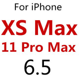Full Cover Tempered Glass For iPhone XS Max XR X Explosion-Proof Screen Protector Film For iPhone 6 6s 7 8 Plus 5 5S 5C SE Glass