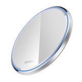 KUULAA 10W Qi chargeur sans fil pour iPhone X/XS Max XR 8 Plus miroir chargeur sans fil pour Samsung S9 S10 + Note 9 8