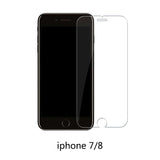 Verre trempé protecteur pour iphone 7 6 6s 8 plus 11 pro XS max XR x verre iphone 7 8 x verre protecteur d'écran sur iphone 7 6S 8