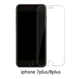 Verre trempé protecteur pour iphone 7 6 6s 8 plus 11 pro XS max XR x verre iphone 7 8 x verre protecteur d'écran sur iphone 7 6S 8