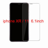 Verre trempé protecteur pour iphone 7 6 6s 8 plus 11 pro XS max XR x verre iphone 7 8 x verre protecteur d'écran sur iphone 7 6S 8