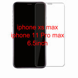 Verre trempé protecteur pour iphone 7 6 6s 8 plus 11 pro XS max XR x verre iphone 7 8 x verre protecteur d'écran sur iphone 7 6S 8