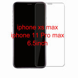 Verre trempé protecteur pour iphone 7 6 6s 8 plus 11 pro XS max XR x verre iphone 7 8 x verre protecteur d'écran sur iphone 7 6S 8